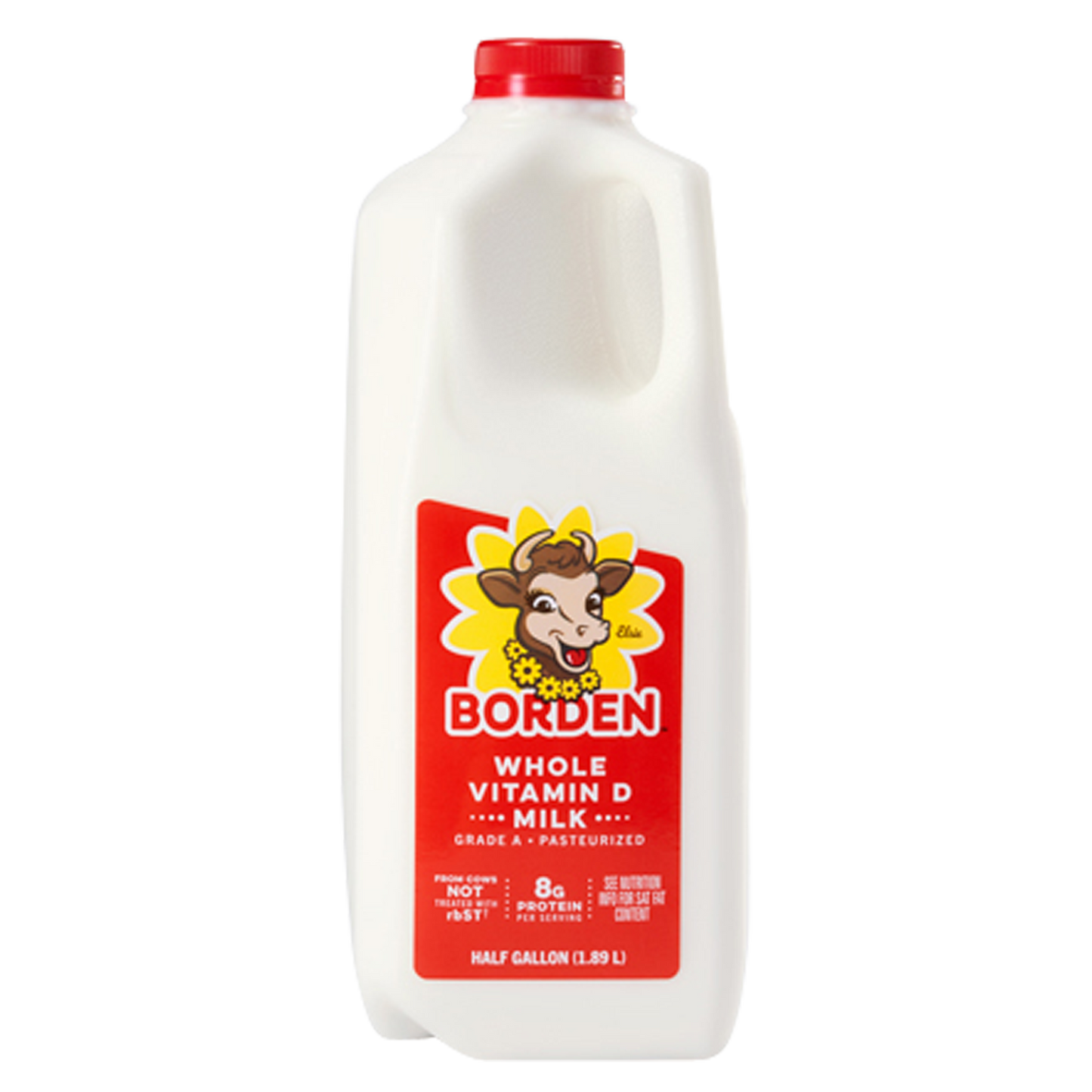 Borden Whole Vitamin D Milk - 1/2 Gallon