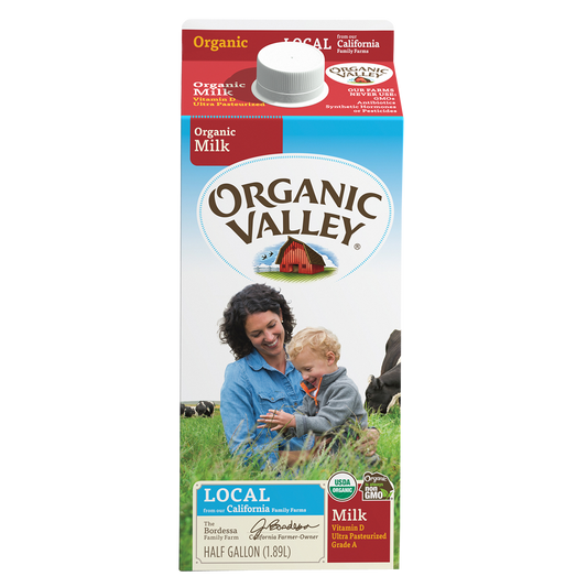 Rockview Whole Vitamin D MIlk - 1/2 gallon